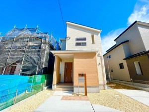 福津市津屋崎、新築一戸建ての画像です