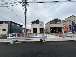 福津市津屋崎、新築一戸建ての画像です