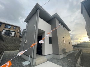 福津市あけぼの、新築一戸建ての画像です