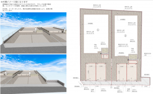 福津市花見が丘、新築一戸建ての画像です