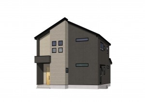 糟屋郡宇美町、新築一戸建ての画像です