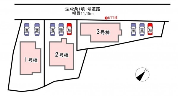 糟屋郡宇美町、新築一戸建ての画像です