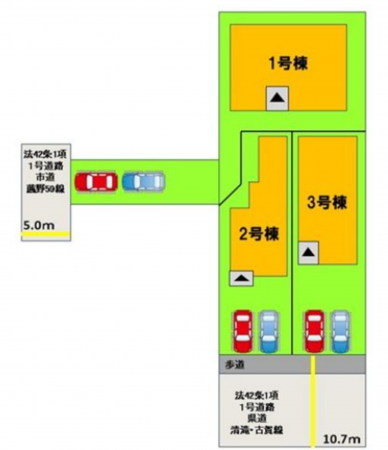 古賀市薦野、新築一戸建ての画像です