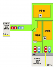 古賀市薦野、新築一戸建ての画像です