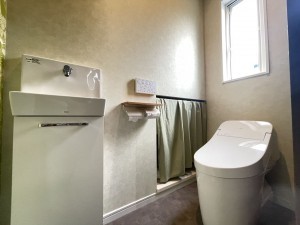古賀市花見南、中古一戸建てのトイレ画像です