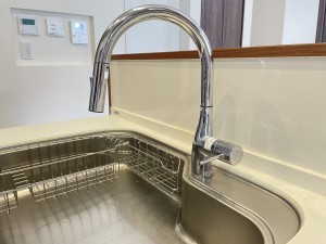 古賀市花見南、中古一戸建てのキッチン画像です