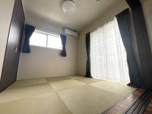 古賀市花見南、中古一戸建ての居間画像です