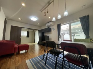 古賀市花見南、中古一戸建ての居間画像です