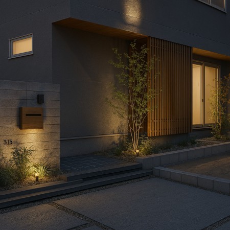 宗像市原町、新築一戸建ての完成予想図（外観）画像です