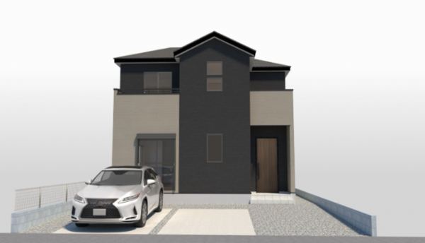 福津市津屋崎、新築一戸建ての画像です