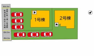 福津市宮司、新築一戸建ての画像です