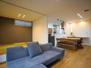 福津市福間南、土地の建築プラン例画像です