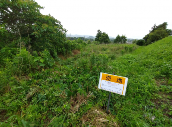 福津市上西郷、土地の画像です