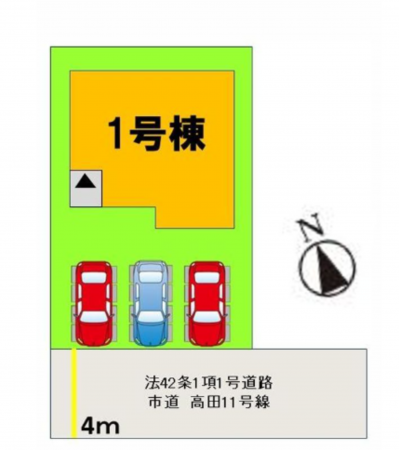 古賀市久保、新築一戸建ての画像です