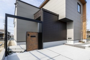 宗像市原町、新築一戸建ての外観画像です