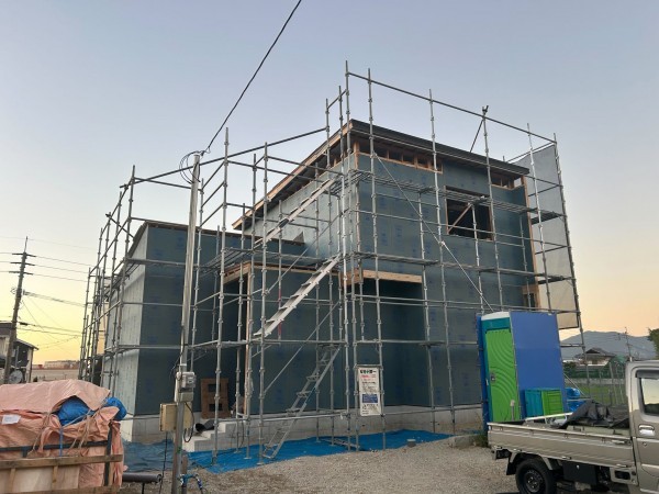 宗像市原町、新築一戸建ての外観画像です