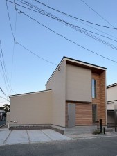 古賀市花見東、新築一戸建ての駐車場画像です