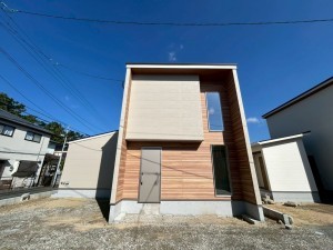 古賀市花見東、新築一戸建ての外観画像です