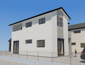 福津市津屋崎、新築一戸建ての画像です