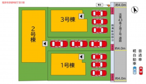 福津市津屋崎、新築一戸建ての画像です
