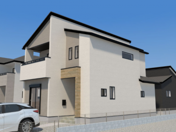 福津市津屋崎、新築一戸建ての画像です