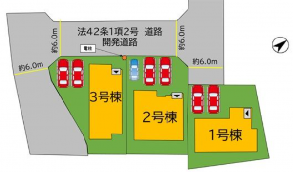 宗像市原町、新築一戸建ての画像です