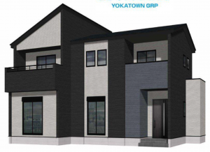 宗像市赤間、新築一戸建ての画像です