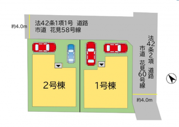古賀市花見南、新築一戸建ての画像です