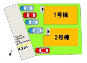 福津市福間南、新築一戸建ての画像です