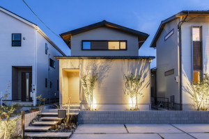 福岡市東区美和台、新築一戸建ての画像です