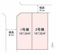 福岡市東区美和台、新築一戸建ての画像です