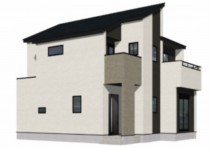 宗像市東郷、新築一戸建ての画像です