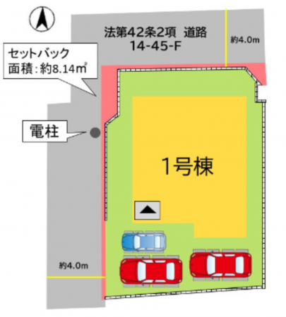宗像市東郷、新築一戸建ての画像です