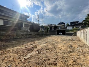 福津市上西郷、土地の画像です