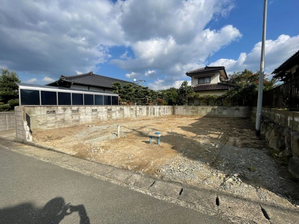 福津市上西郷、土地の画像です