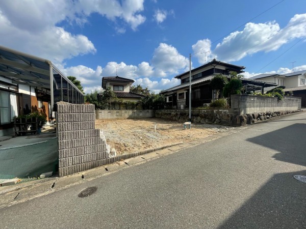 福津市上西郷、土地の画像です