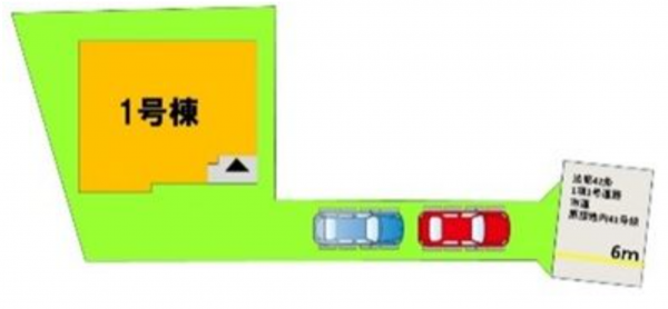 福津市福間南、新築一戸建ての画像です