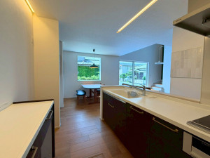 宗像市稲元、新築一戸建てのキッチン画像です