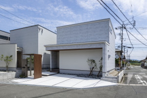 宗像市稲元、新築一戸建ての外観画像です