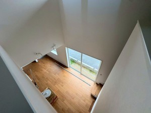 宗像市稲元、新築一戸建ての居間画像です