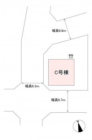 宗像市稲元、新築一戸建ての画像です