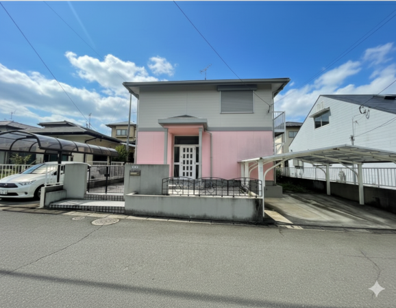 宗像市自由ケ丘南、中古一戸建ての画像です