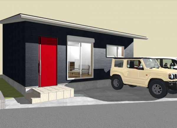 福津市津屋崎、新築一戸建ての画像です