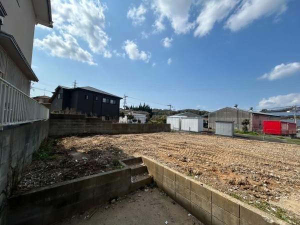 古賀市小竹、土地の画像です