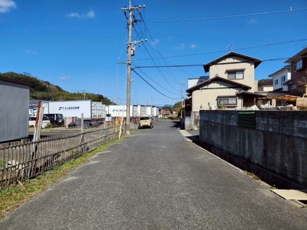 古賀市小竹、土地の画像です