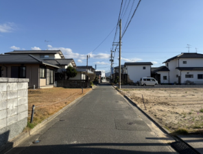 福津市津屋崎、土地の画像です