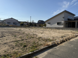 福津市津屋崎、土地の画像です