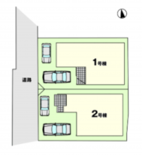 福津市中央、新築一戸建ての画像です