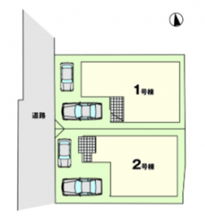 福津市中央、新築一戸建ての画像です