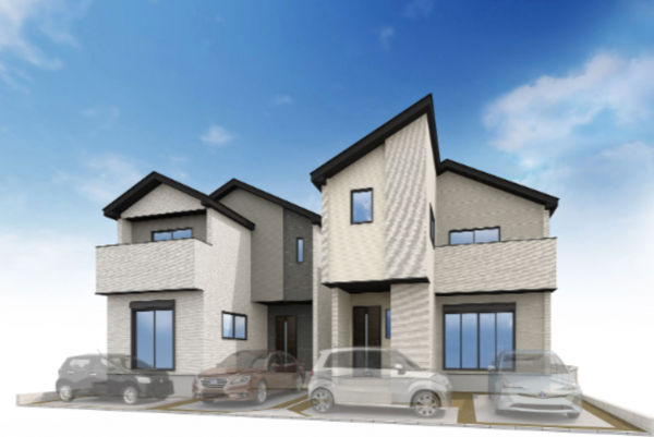 福津市中央、新築一戸建ての画像です